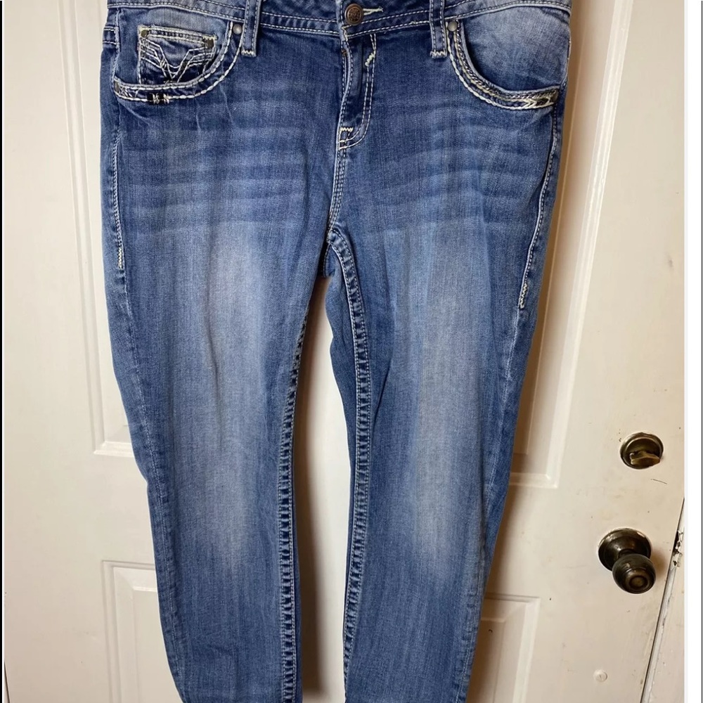 Vigoss woman’s capris jeans with 18 length 25